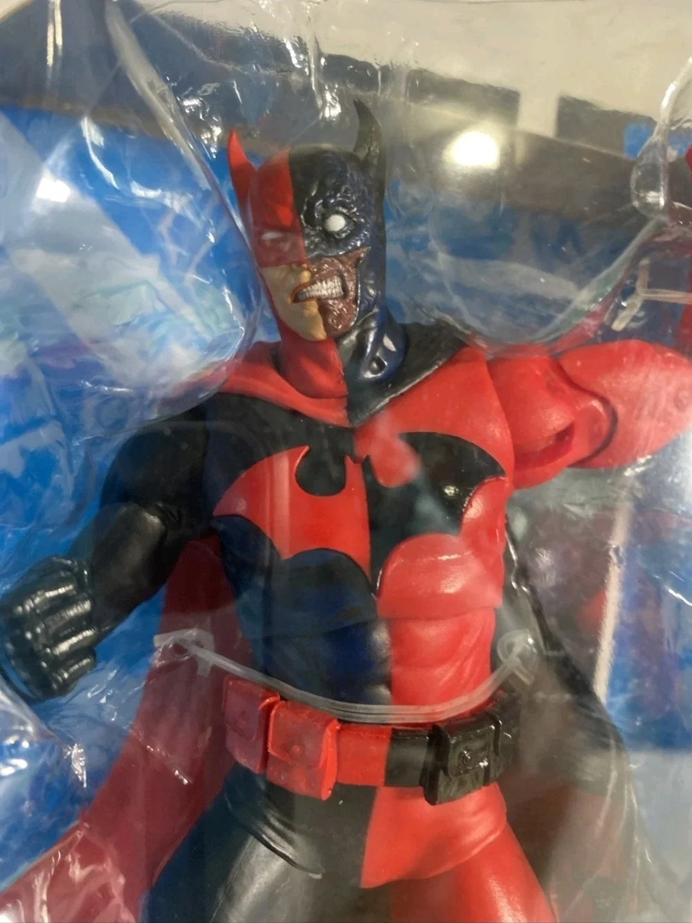 DC Multiverse Two-Face as Batman & Batman, Duke Thomas 2 PC Lot action figures